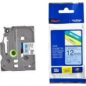 Brother Nastro TZe-531 - Nero su blu (12 mm)