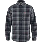 Fjällräven Fjällglim Shirt Camicia Uomo (S, grigio)