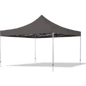TOOLPORT 4x4m gazebo pieghevole PES, PROFESSIONAL alluminio, crema