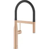 GROHE Essence Nero, Acciaio spazzolato