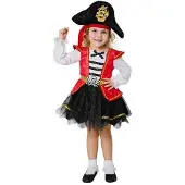 MOM Costume Da Pirata Dei Caraibi Per Ragazza