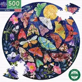 Eeboo Falene Rotonde (puzzle Epzfmot 500 Pezzi