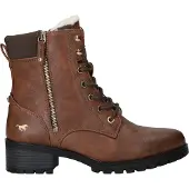 Mustang Stivaletto stringato cognac