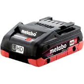 Metabo Werkzeugakku 18 V 4 Ah Ersatzakku LiHD hohe Leistung ohne Ladeger?t