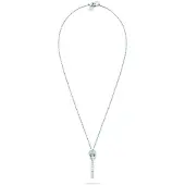 Philipp Plein Collana argento / trasparente