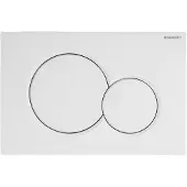 Geberit Betätigungsplatte Sigma01 für 2-Mengen-Auslösung, weiß