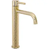 REA Rubinetto da Lavabo Lungo Art Gold High