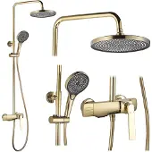 REA Set Doccia Rebel Gold
