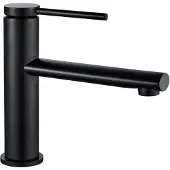 REA Rubinetto da Lavabo Oval Black Low