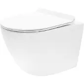 REA Vaso Wc Sospeso Carter 24cm Rimless
