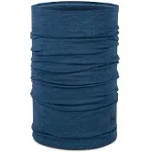 Buff Midweight Merino Wool Sciarpa a tubo (One Size, blu)