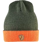 Fjällräven Sörmland Reversible Beanie Berretto (One Size, olivia/nero)