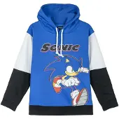 Sonic Felpa Con Cappuccio Cotton Brushed