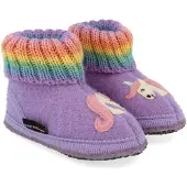 Haflinger Kid's Fairy Tale Pantofole Bambini (23, lilla)