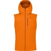 Norrøna Lyngen Alpha90 Vest Gilet in pile Uomo (S, arancione)