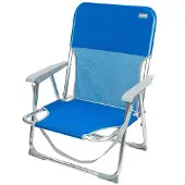 Aktive Sedia Pieghevole Fissa Con Maniglia Alluminio 55x34x71 Cm