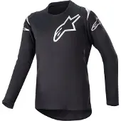 Alpinestars Maglia Racer Graphite Ragazzo 2023 Black Reflective Black