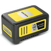 Kärcher Power 18V / 5 Ah battery - LCD screen - non-slip grips