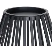 LUCANDE Lampada per terrazza Marrin, nero, metallo, Ø 46 cm