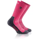 Rohner Compression Trek Light L/R Calze da trekking (36-38, fuchsia)
