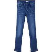 Name it Kid's Theo XSLIM Jeans Jeans Bambini (176, blu)
