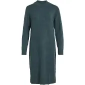Vila Viril Long Sleeved Vestito Midi