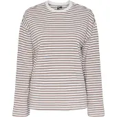 Pieces Top A Maniche Lunghe | Beige | 2XL