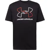 Under Armour Maglia funzionale 'Foundation' rosso / nero / bianco