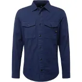 G-Star Camicia A Maniche Lunghe Marine Slim Fit