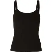 Selected Canottiera Donne Nero S