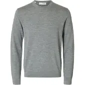 Selected Pullover Uomini Grigio S