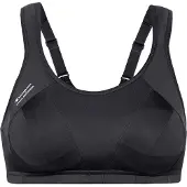 Shock Absorber Reggiseno sportivo grigio / nero