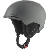 Alpina Brix Casco da sci (51-55 cm, grigio)