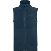 Vaude Kid's Pulex Vest II Gilet in pile Bambini (104, blu)