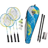 Talbot Torro Badminton Set Family blu/giallo
