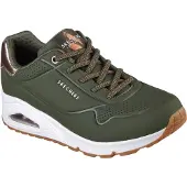 SKECHERS Scarpa stringata sportiva verde