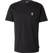 Iriedaily Cookieman Emb Tee T-shirt Uomo (XXL, nero)