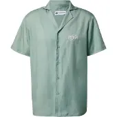 FCBM Camicia 'Alessio' giada / bianco naturale