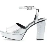 Bianco Biacarly Tacchi Con Plateau