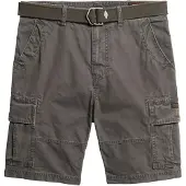 Superdry per uomo. M7110434A Pantaloncini cargo pesanti grigi (34), Casual, Grigio, Cotone