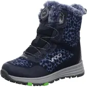 VADO Kid's Snow High Boa GTX Scarpe invernali Bambini (35, blu)
