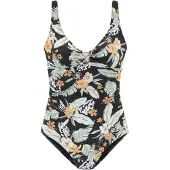 Sunseeker Costume intero verde / arancione chiaro / nero / bianco