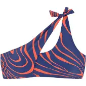 Buffalo Top per bikini '' blu scuro / arancione
