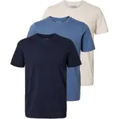 Selected T-shirt Uomini Blu XL