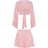 LASCANA Tailleur rosa antico