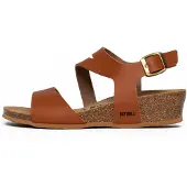 Bayton Sandalo con cinturino 'Reus' camello / oro