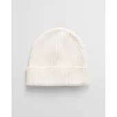 Gant per donna. 4910037 Berretto di lana a coste beige (OSFA), Casual
