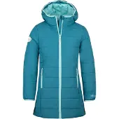 TROLLKIDS Girl's Stavanger Coat Cappotto Bambini (140, turchese)