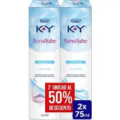 Durex Sensilube KY Vaginal Lubricant 2x75ml