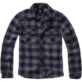 Brandit Camicia grigio / nero